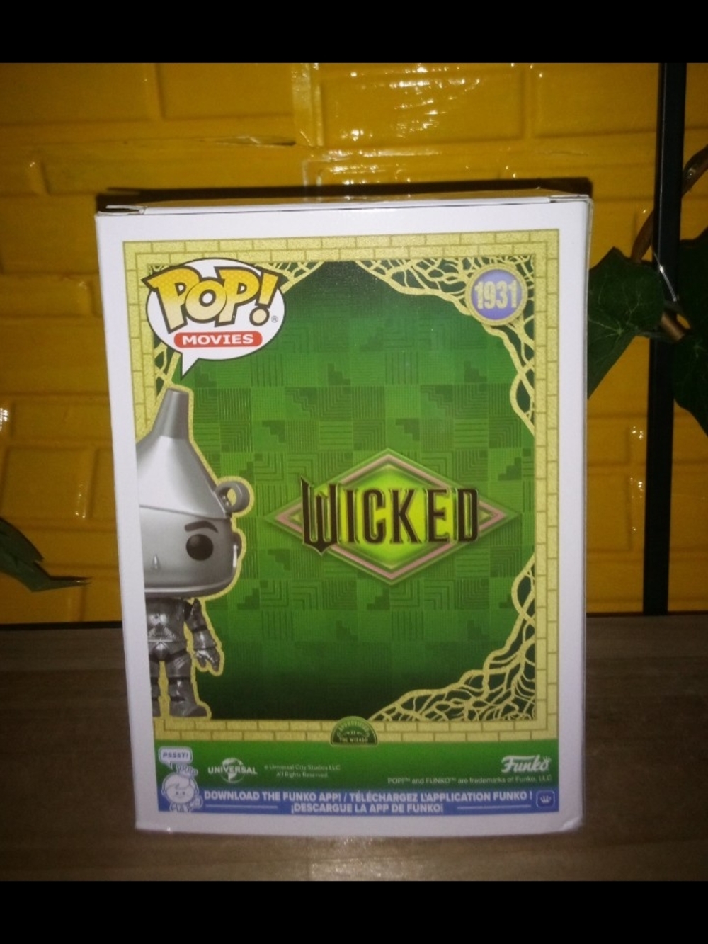 Funko Pop! Movies Wicked Tin Man & Cowardly Lion Duo Silver & Cream Wizard Of Oz - Picture 3 of 6